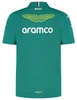 Aston Martin F1 Men's 2025 Team Polo Shirt - Green