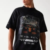 McLaren F1 New Era Men's Washed Graphic Oversized T-Shirt - Black