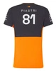 Koszulka damska McLaren F1 Oscar Piastri 2024 - Papaya