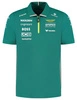 Aston Martin F1 Men's 2025 Team Polo Shirt - Green