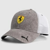 Czapka Scuderia Ferrari F1 Trucker - Grey Dawn
