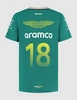 Aston Martin F1 Kids 2025 Lance Stroll T-shirt - Green