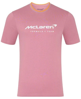 McLaren F1 Team Men's Core Essentials Logo T-Shirt - Pink
