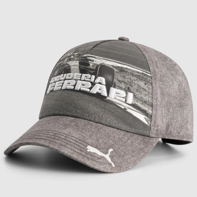 Czapka Scuderia Ferrari F1 Graphic Car - Grey Dawn