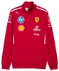 Bluza Scuderia Ferrari F1 Team 2025 1/2 Zip Sweat