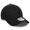 Alpine F1 Team New Era 9Forty Embossed Baseball Hat - Black 