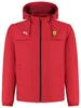 Kurtka Scuderia Ferrari F1 Rain Jacket - Dark Cherry