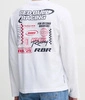 Red Bull Racing Men's Logo Long Sleeve T-shirt - White