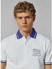 Koszulka polo Red Bull Racing x Pepe Jeans - Graphic Stripe Collar - White