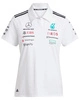 Koszulka polo damska Mercedes AMG Petronas F1 adidas 2025 - White