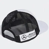 Czapka Mercedes AMG Petronas F1 adidas Star Trucker - White