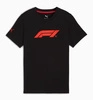 F1 Collection PUMA ESS F1 Kids Logo T-shirt - Black