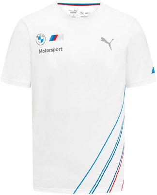 BMW M Motorsport Puma Men's T-Shirt - White
