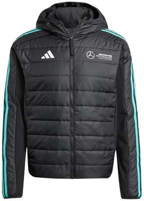 Mercedes AMG Petronas F1 adidas Men's DNA Puffer Jacket - Black