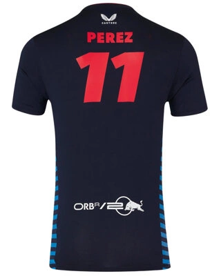 Red Bull Racing F1 Men's 2024 Sergio Perez Polo Shirt