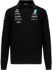 Mercedes AMG F1 Men's Knitted Long Sleeve Polo