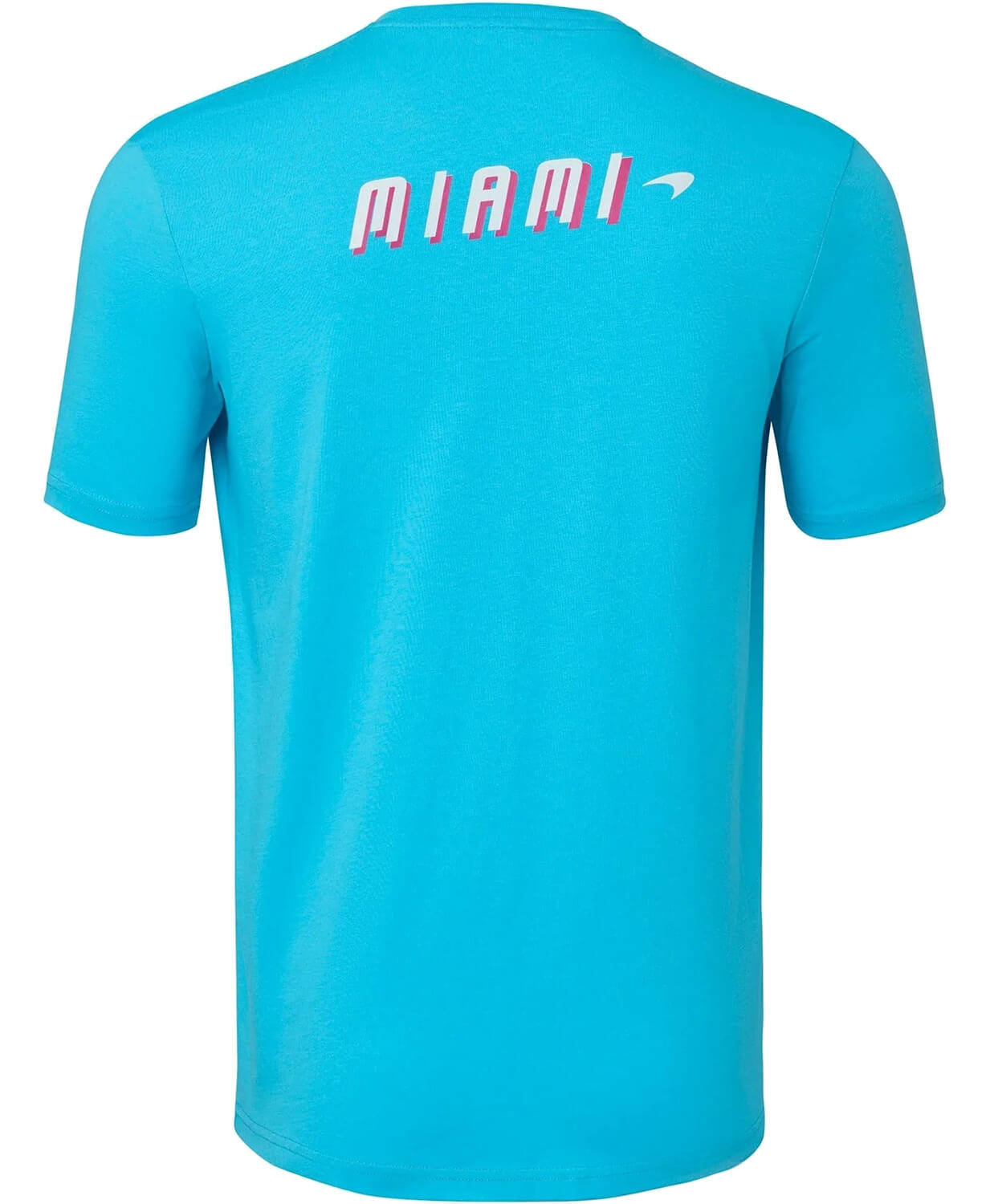 McLaren Miami Neon Logo T-Shirt - Vice Blue - Kids